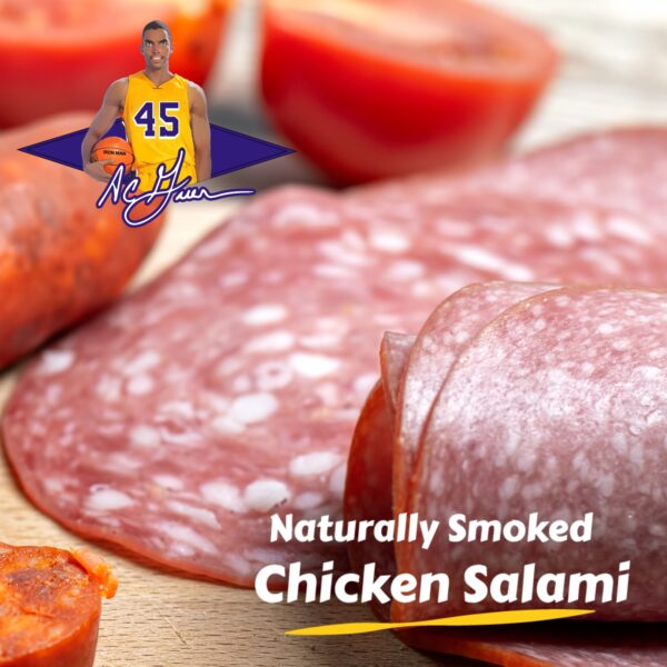 Naturally Smoked Chicken Salami - Image 4