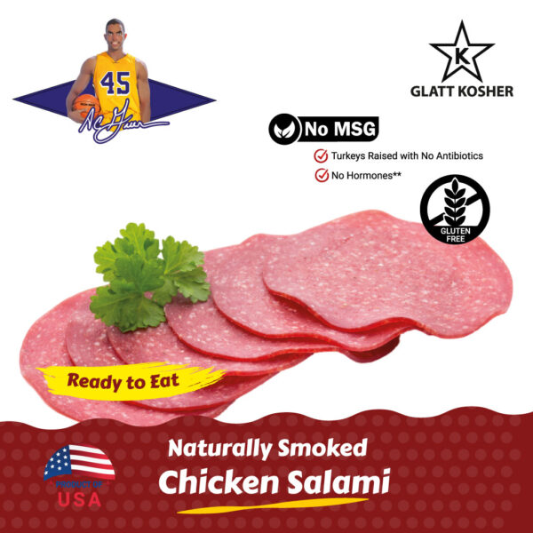 Naturally Smoked Chicken Salami - Image 5